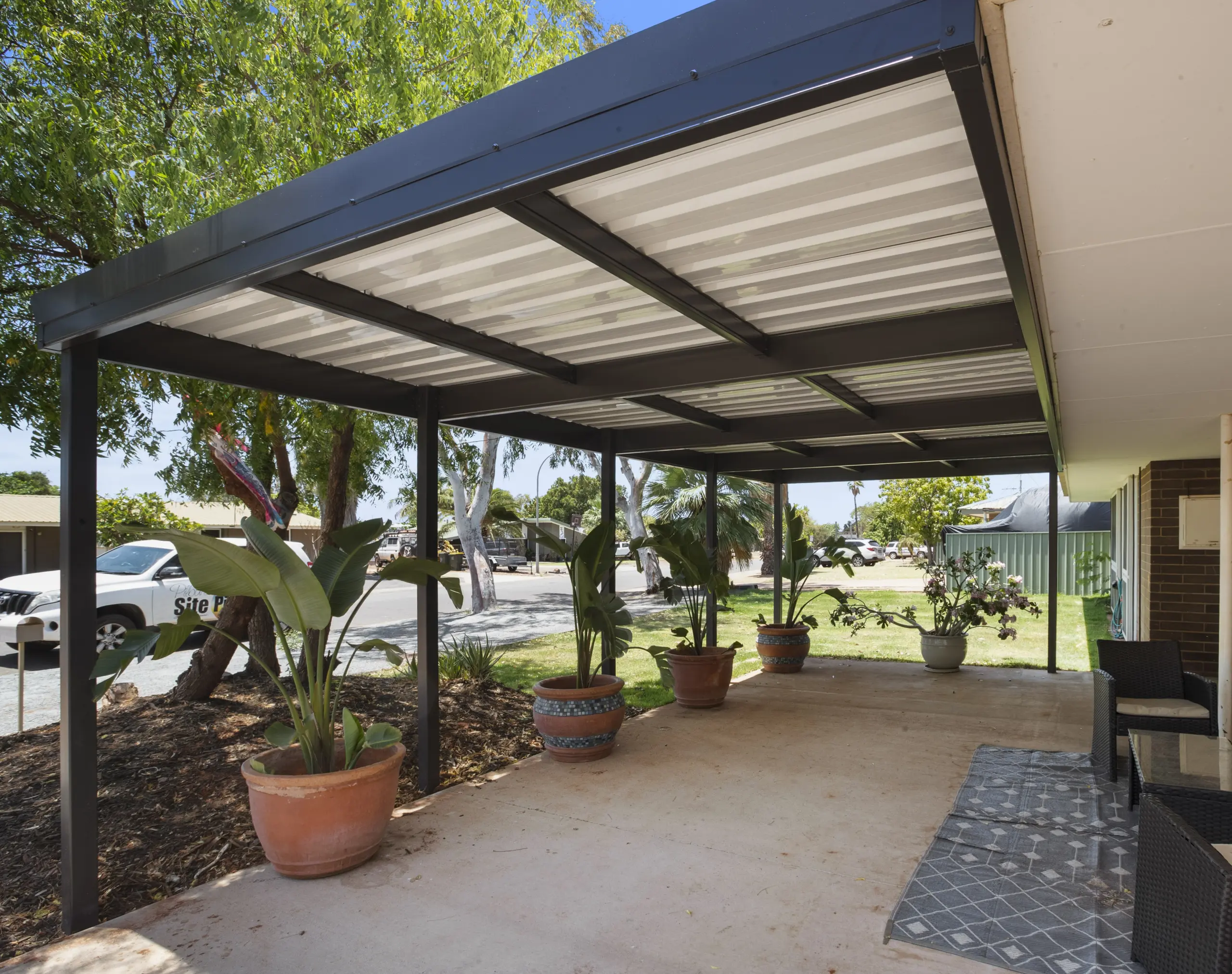 flat roof