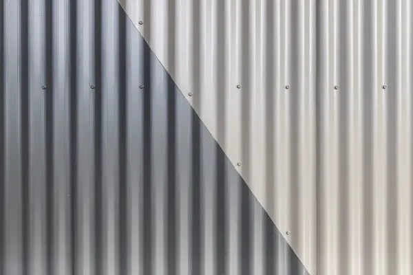 Dual Tone Colorbond Steel Shed Wall 600x400