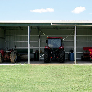 Open Front, Open Bay Sheds