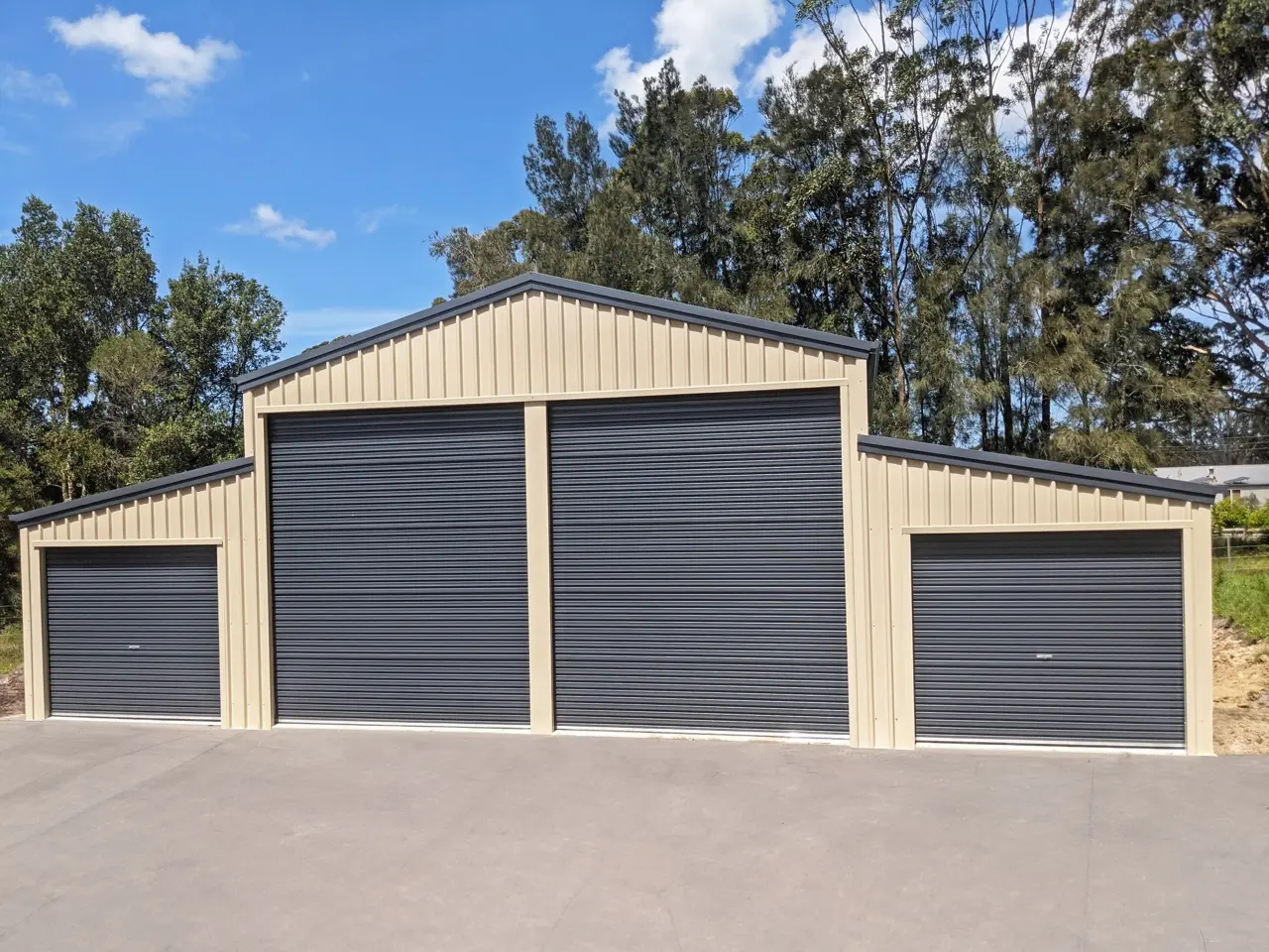 6x6 double garage Large