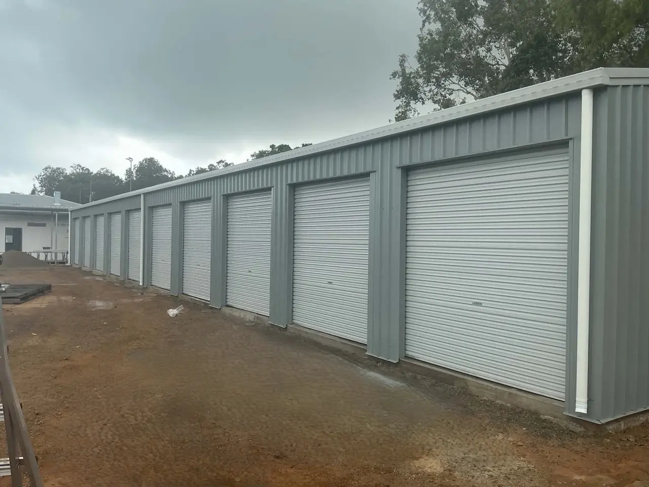 Storage units on Palm Island