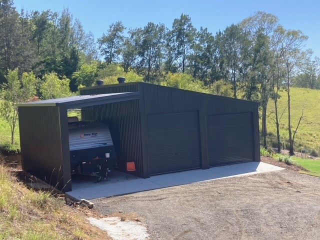 Tweed Valley Skillion Shed in Monument